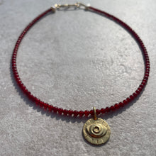 Load image into Gallery viewer, Carnelian Agate Gemstone Necklace
