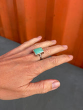 Load image into Gallery viewer, Chalcedony Tablet Ring