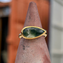 Load image into Gallery viewer, Mossy Agate Ring - all sizes
