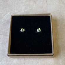 Load image into Gallery viewer, Tiny Peridot studs