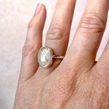 Load image into Gallery viewer, Hair of Venus Oval Ring