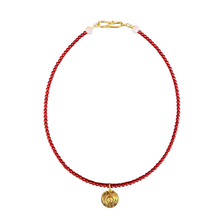 Load image into Gallery viewer, Carnelian Agate Gemstone Necklace