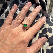 Load image into Gallery viewer, Green Agate Ring