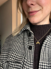 Load image into Gallery viewer, Mixed metal Moon Ray Necklace