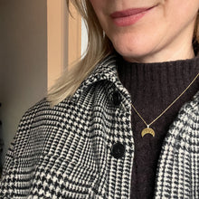 Load image into Gallery viewer, Mixed metal Moon Ray Necklace