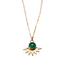 Load image into Gallery viewer, Inti Green Agate Necklace