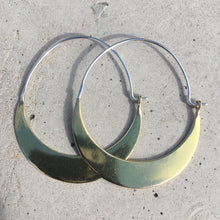 Load image into Gallery viewer, Lunula Hoops
