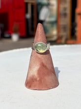 Load image into Gallery viewer, Faceted Prehnite Ring
