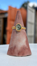 Load image into Gallery viewer, Prehnite Gold Ring - all sizes
