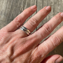 Load image into Gallery viewer, Hammered Silver Ring
