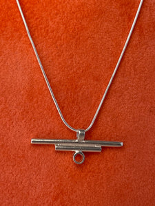 Long Horizon Bar Necklace