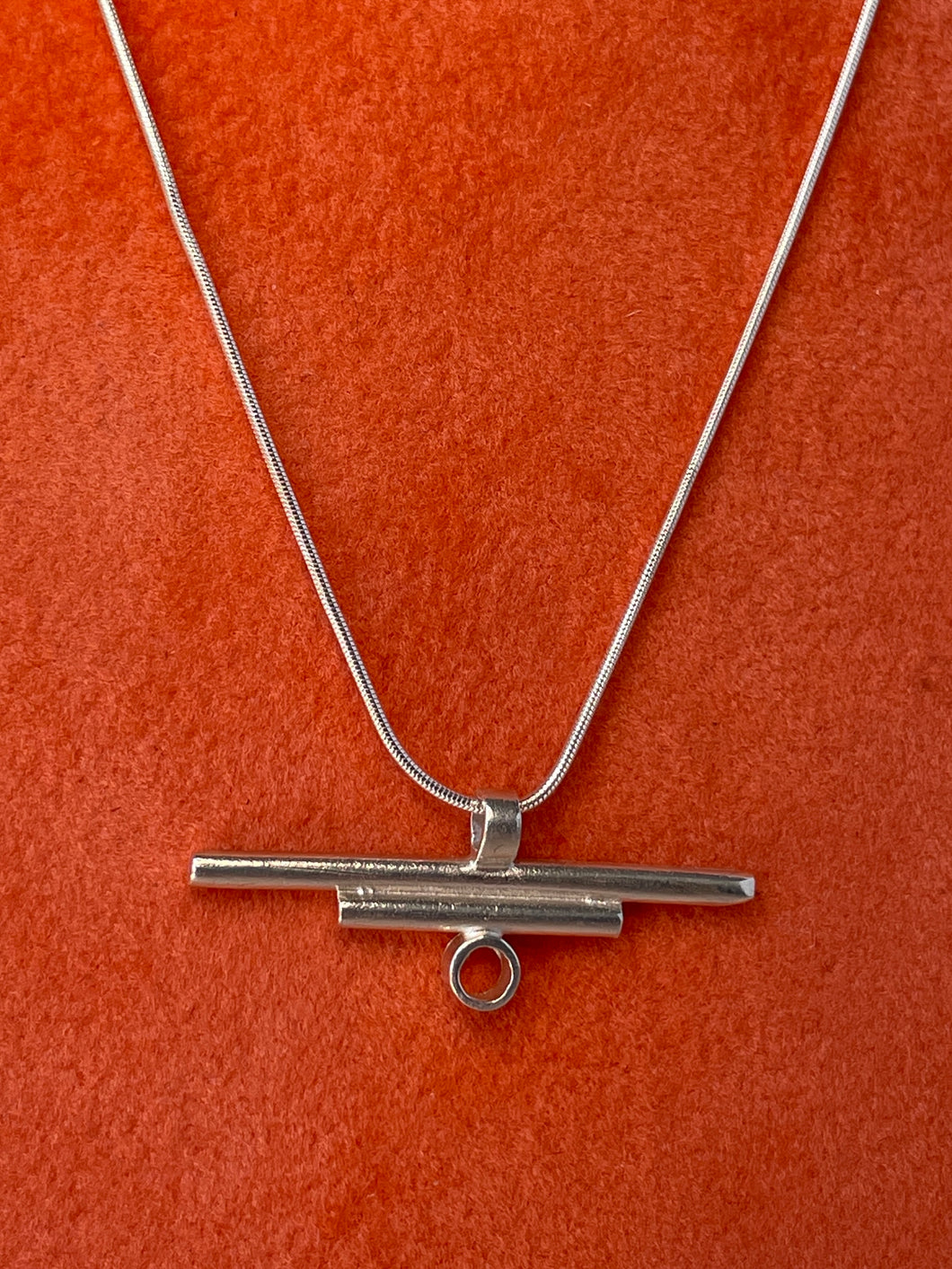 Long Horizon Bar Necklace