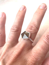 Load image into Gallery viewer, Smokey Quartz Hexagon Ring
