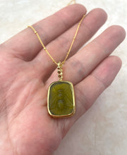 Load image into Gallery viewer, Greek Intaglio Bee Necklace
