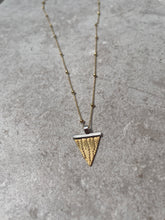 Load image into Gallery viewer, Stellar Triangle Pendant
