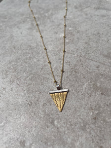 Stellar Triangle Pendant