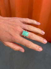 Load image into Gallery viewer, Chalcedony Tablet Ring
