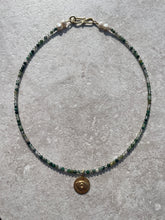 Load image into Gallery viewer, Mossy Agate Gemstone Necklace
