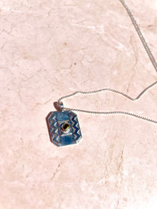 River tablet necklace