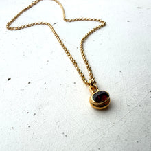 Load image into Gallery viewer, Carnelian Gold Necklace
