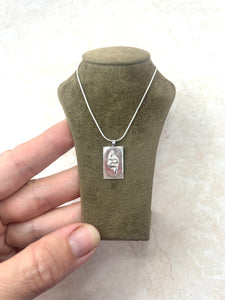 Snake Tablet Necklace