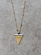 Load image into Gallery viewer, Stellar Triangle Pendant
