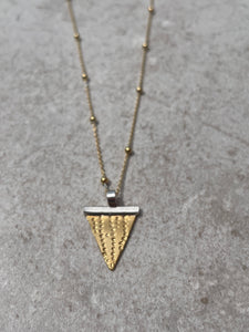 Stellar Triangle Pendant
