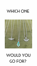Load image into Gallery viewer, Turquoise Diamond Necklace
