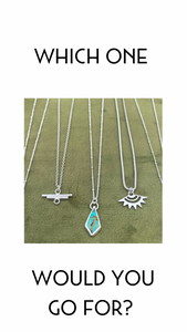 Turquoise Diamond Necklace