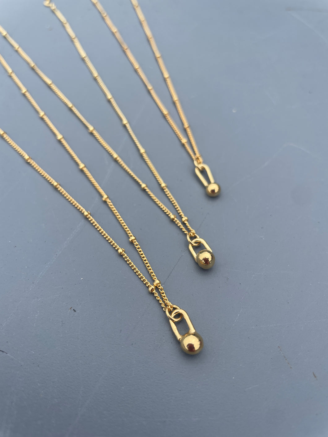 Pin drop Necklace