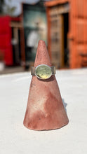 Load image into Gallery viewer, Faceted Prehnite Ring

