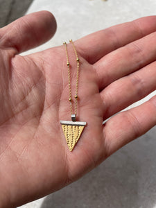 Stellar Triangle Pendant