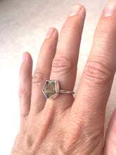 Load image into Gallery viewer, Smokey Quartz Hexagon Ring
