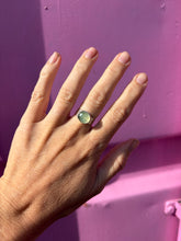 Load image into Gallery viewer, Faceted Prehnite Ring
