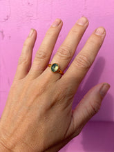 Load image into Gallery viewer, Prehnite Gold Ring - all sizes
