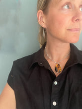 Load image into Gallery viewer, Baltic Amber Silver Necklace
