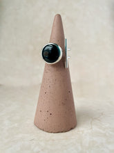 Load image into Gallery viewer, Black Onyx Bar Ring
