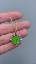 Load and play video in Gallery viewer, Greek Intaglio Bee Necklace
