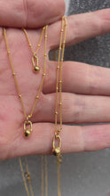 Load and play video in Gallery viewer, Pin drop Necklace
