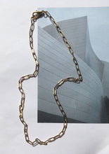Load image into Gallery viewer, Rectangle Link 16K Gold Plated Chain

