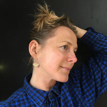 Load image into Gallery viewer, Geo Fan Earrings
